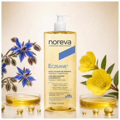 Noreva Eczeane Lip-Replenishing Cleansing Oil 1 L