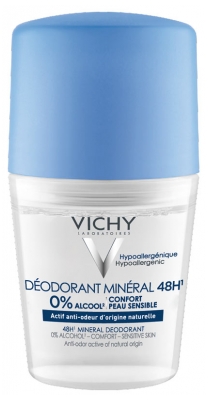 Vichy Mineraalideodorantti 48H Roll-On 50 ml