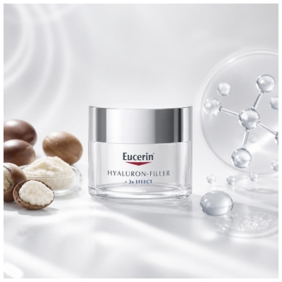 Eucerin Hyaluron-Filler + 3x Effect Soin de Nuit Recharge 50 ml