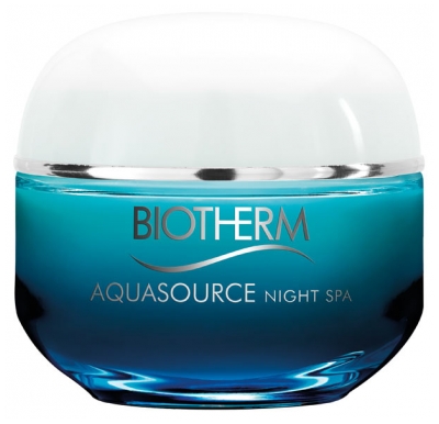 Biotherm Aquasource Night Spa Nachtbalsam mit Dreifacher Spa-Wirkung 50 ml