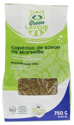 Green Laveur Organiczne Wielofunkcyjne Mydło Marsylskie w Kostce 750 g