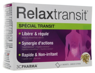 3C Pharma Relaxtransit 6 Saszetek