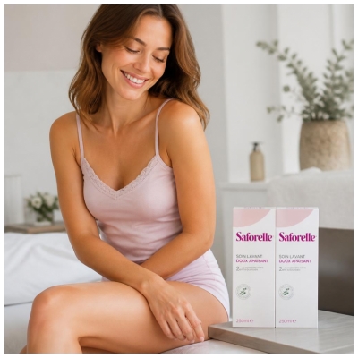 Saforelle Trattamento Detergente Delicato Set di 2 x 250 ml