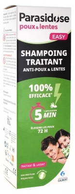 Parasidose Piojos-Liendres Champú 2en1 100 ml + 1 Peine