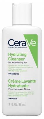 CeraVe Feuchtigkeitsspendende Reinigungscreme 88 ml
