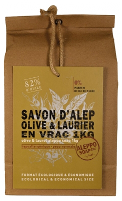 Tadé Aleppo Oliven- und Lorbeerseife in Bulk 1 kg
