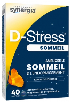 Synergia D-Stress Sommeil 40 Comprimés