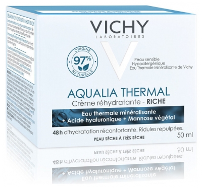 Vichy Aqualia Thermal Crème Réhydratante Riche 50 ml
