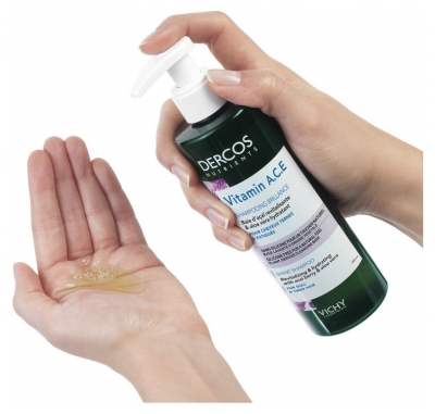 Vichy Dercos Nutrients Vitamin A.C.E Shampoing Brillance 250 ml