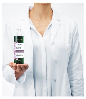 Vichy Dercos Nutrients Vitamin A.C.E Shampoing Brillance 250 ml