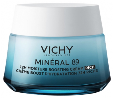 Vichy Mineral 89 72H Crema Idratante Ricca 50 ml