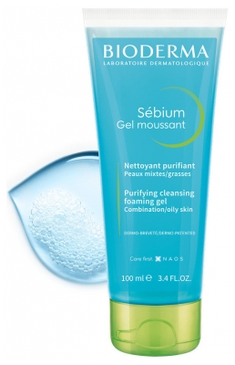 Bioderma Sébium Gel Moussant Nettoyant Purifiant 100 ml