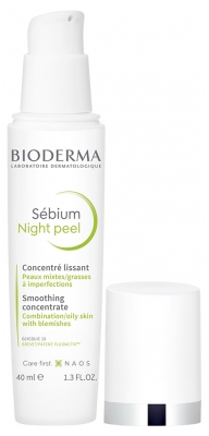 Bioderma Sébium Nacht-Peeling-Glättungskonzentrat 40 ml