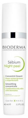 Bioderma Sébium Nacht-Peeling-Glättungskonzentrat 40 ml
