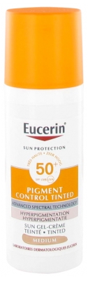 Eucerin Sun Protection Pigment Control Tinted SPF50+ 50 ml - Teinte : Medium