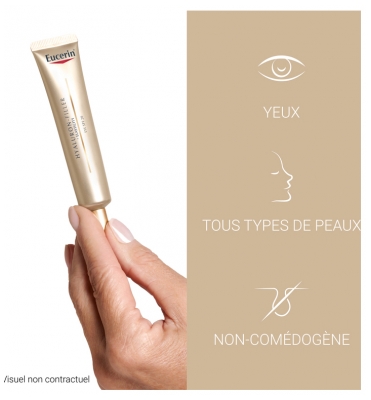Eucerin Hyaluron-Filler + Elasticity Soin Contour des Yeux SPF20 15 ml