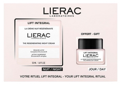 Lierac Lift Integral La Crème Nuit Régénérante 50 ml + La Crème Jour Raffermissante 20 ml Offerte