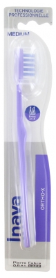 Inava Ortho-X Toothbrush Medium 20/100 - Colour: Mauve