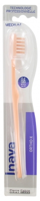 Inava Ortho-X Toothbrush Medium 20/100 - Colour: Coral