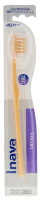 Inava Ortho-X Toothbrush Medium 20/100 - Colour: Yellow