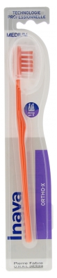 Inava Ortho-X Toothbrush Medium 20/100 - Colour: Orange