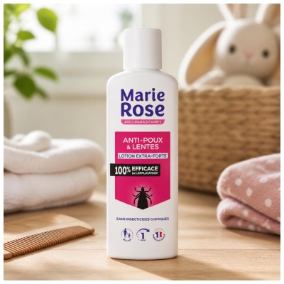 Marie Rose Ekstra Stærk Lotion Lus og Æg 100 ml