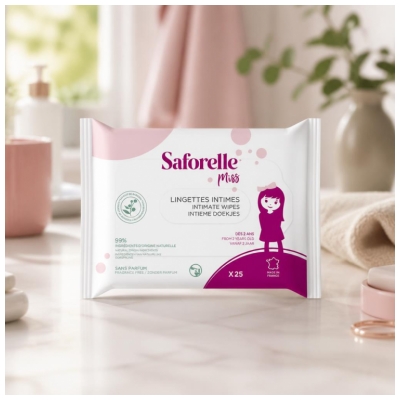 Saforelle 25 Chusteczki Intymne