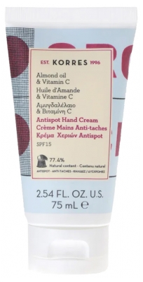 Korres Anti-Spot Hand Cream SPF15 75ml