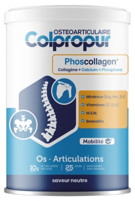 Colpropur Phoscollagen Os Articulations 325 g - Saveur : Neutre