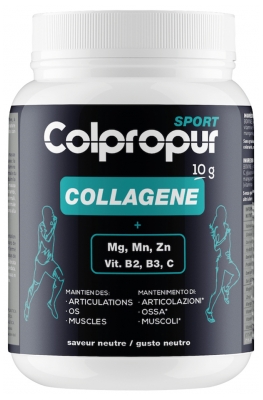 Colpropur Sport Collagene Articolazioni Ossa Muscoli 330 g - Sapore: Neutro