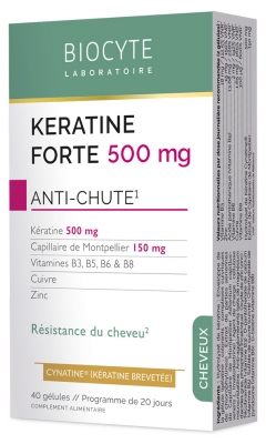 Biocyte Keratine Forte Anti-Hair Loss 40 Kapsułek