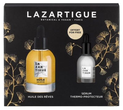 Lazartigue Huile des Rêves Nourishing Dry Oil 50 ml + Exceptional Thermo-Protective Serum 10 ml Offered