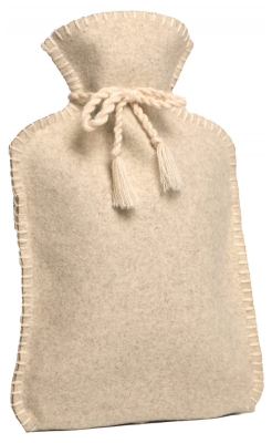 Calindoo Calentador de Agua Recubierto de Franela Beige 2 L