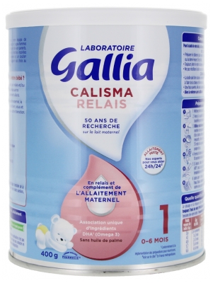 Gallia Calisma Relay 1st Age 0-6 Months 400 g
