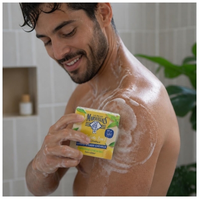 Le Petit Marseillais Le Solide 3en1 Lavado Purificante Verbena Limón 80 g