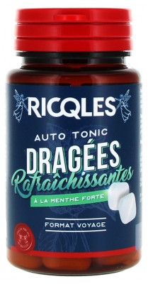 Ricqlès Auto Tonic Dragées Rafraîchissantes à la Menthe Forte 73 g