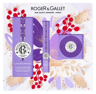 Roger & Gallet Lavande Royale Coffret Trio Parfumé 2022