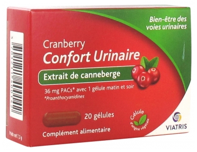 Viatris Cranberry Urinary Comfort 20 Capsule