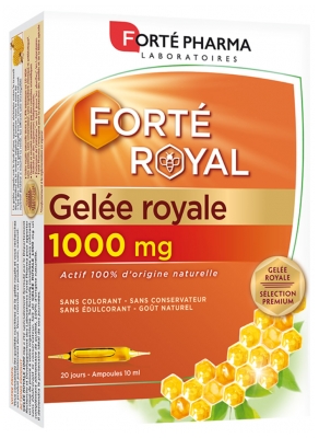 Forté Pharma Forté Royal Gelée Royale 1000 mg 20 Ampoules