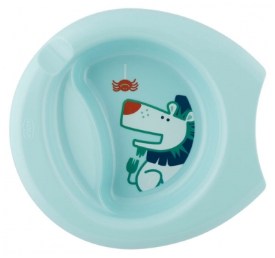 Chicco Easy Feeding Plate 6 Months and + - Model: Lion