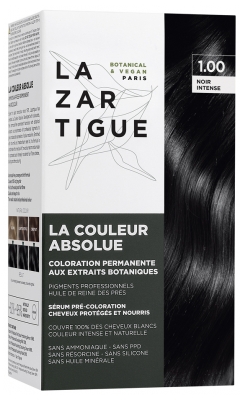 Lazartigue El Color Absoluto - Coloración: 1.00 Negro Intenso