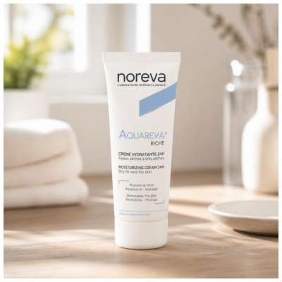 Noreva Aquareva Moiturizing Cream Rich Textured 40ml