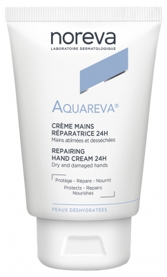 Noreva Aquareva Reparierende Handcreme 24 Stunden 50 ml