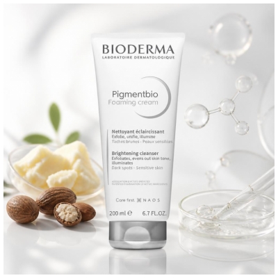 Bioderma Pigmentbio Gel de Curățare Iluminator Pete Brune 200 ml