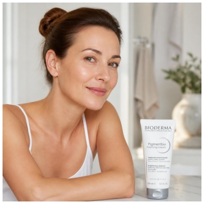 Bioderma Pigmentbio Lystergivande Rengöring för Mörka Fläckar 200 ml