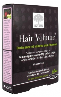 New Nordic Hair Volume 30 Comprimés