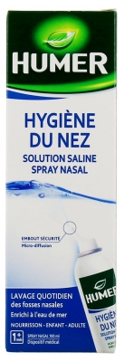 Humer Hygiène du Nez Solution Saline 100 ml
