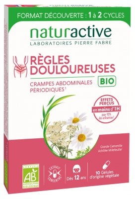 Naturactive Organic Painful Periods 10 Capsules