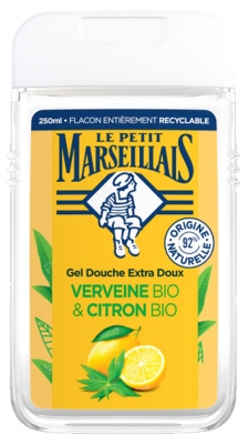 Le Petit Marseillais Gel Douche Extra Doux Verveine Bio & Citron Bio 250 ml
