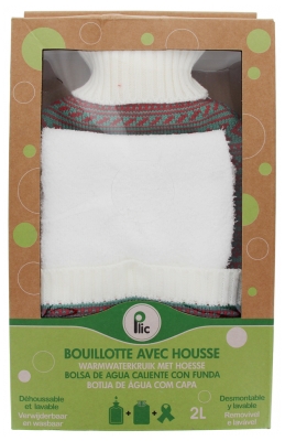 Plic Care Bolsa de Agua Caliente con Tapa 2 L + Pañuelo